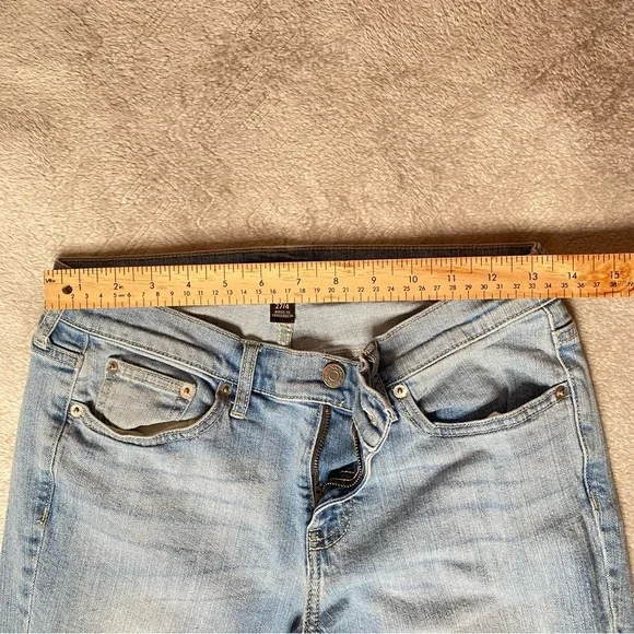 Banana Republic Light Blue Denim Men’s Jeans “Girlfriend Jean” Light Wash US27/4 - Picture 7 of 11